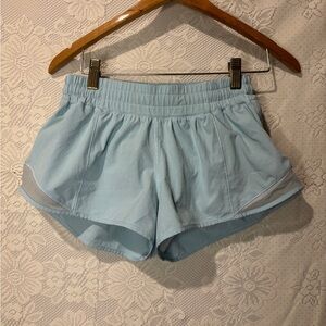 Lululemon hottie hot shorts in blue